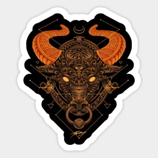 Taurus Sticker